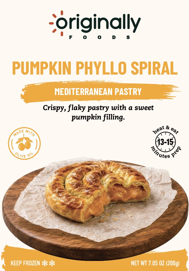 Pumpkin Phyllo Spiral