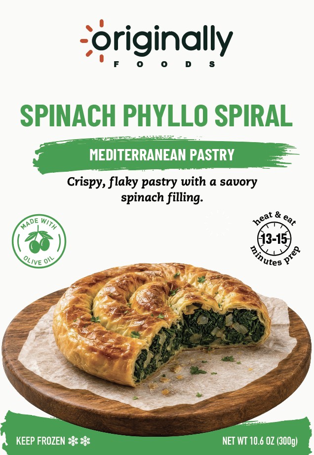 Spinach Phyllo Spiral