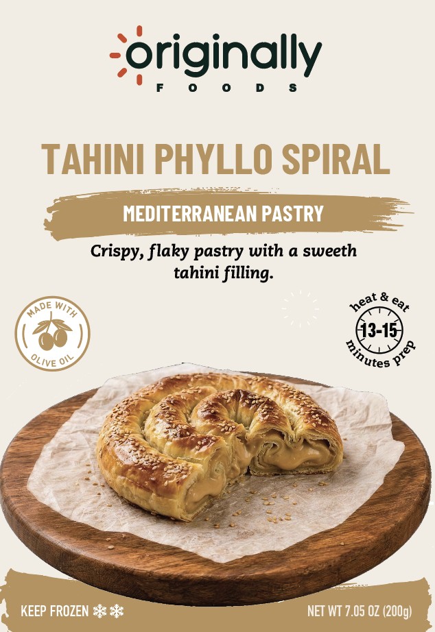 Tahini Phyllo Spiral